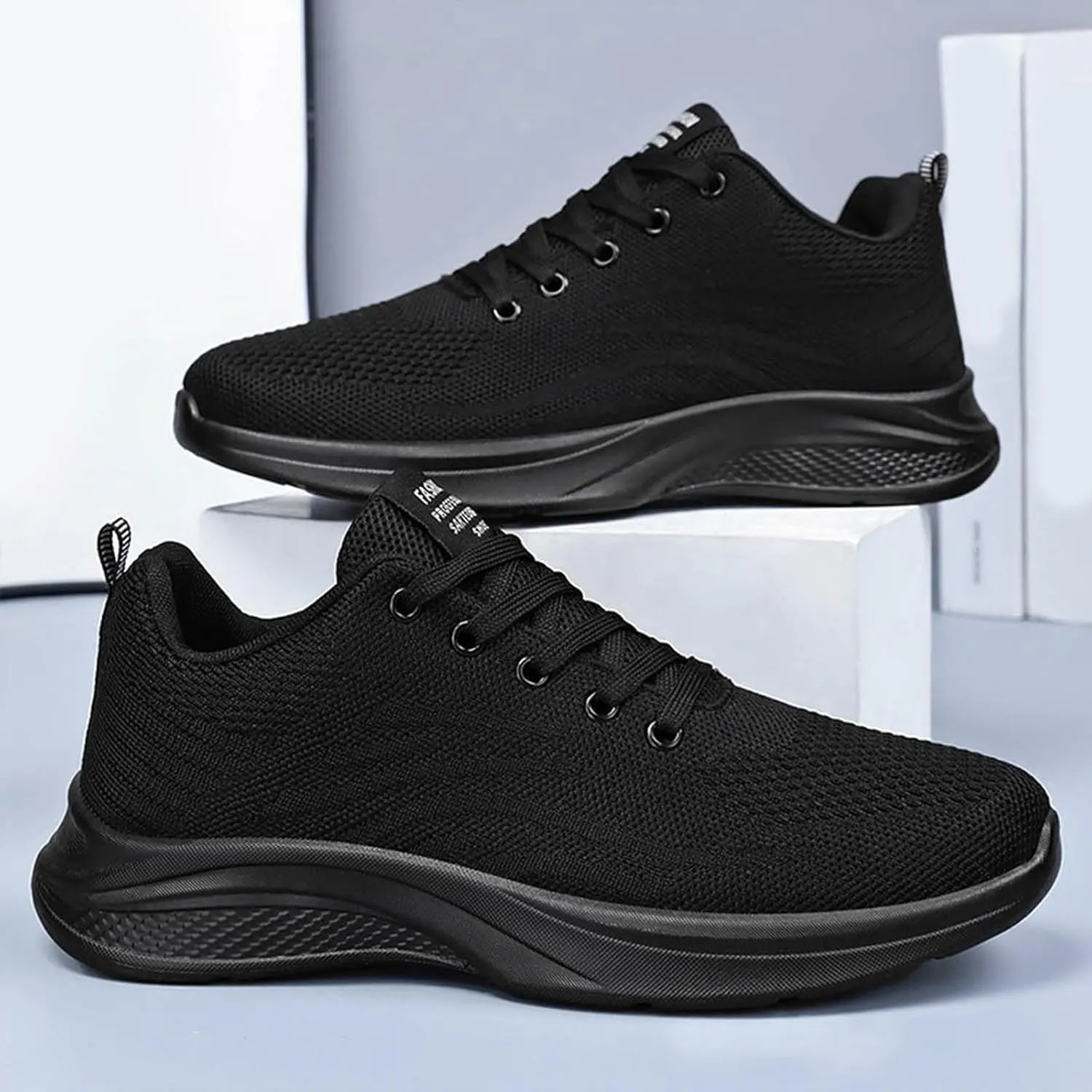 Men's Orthopedic Comfortable Slip-On Shoes Portable Non Slip Fitness Workout Shoe Soft Flat Soled Elderly Shoes