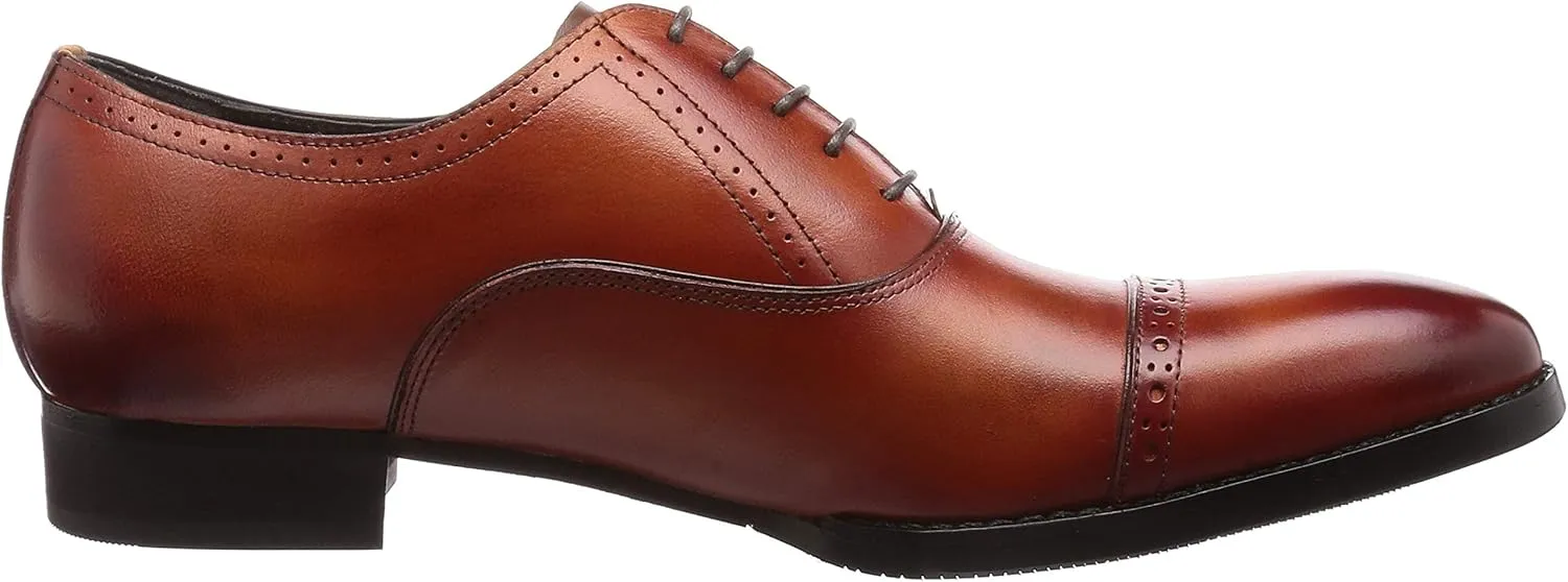 Men's Oxford Made in Japan Leather Dress, Straight Tip, Business Shoes