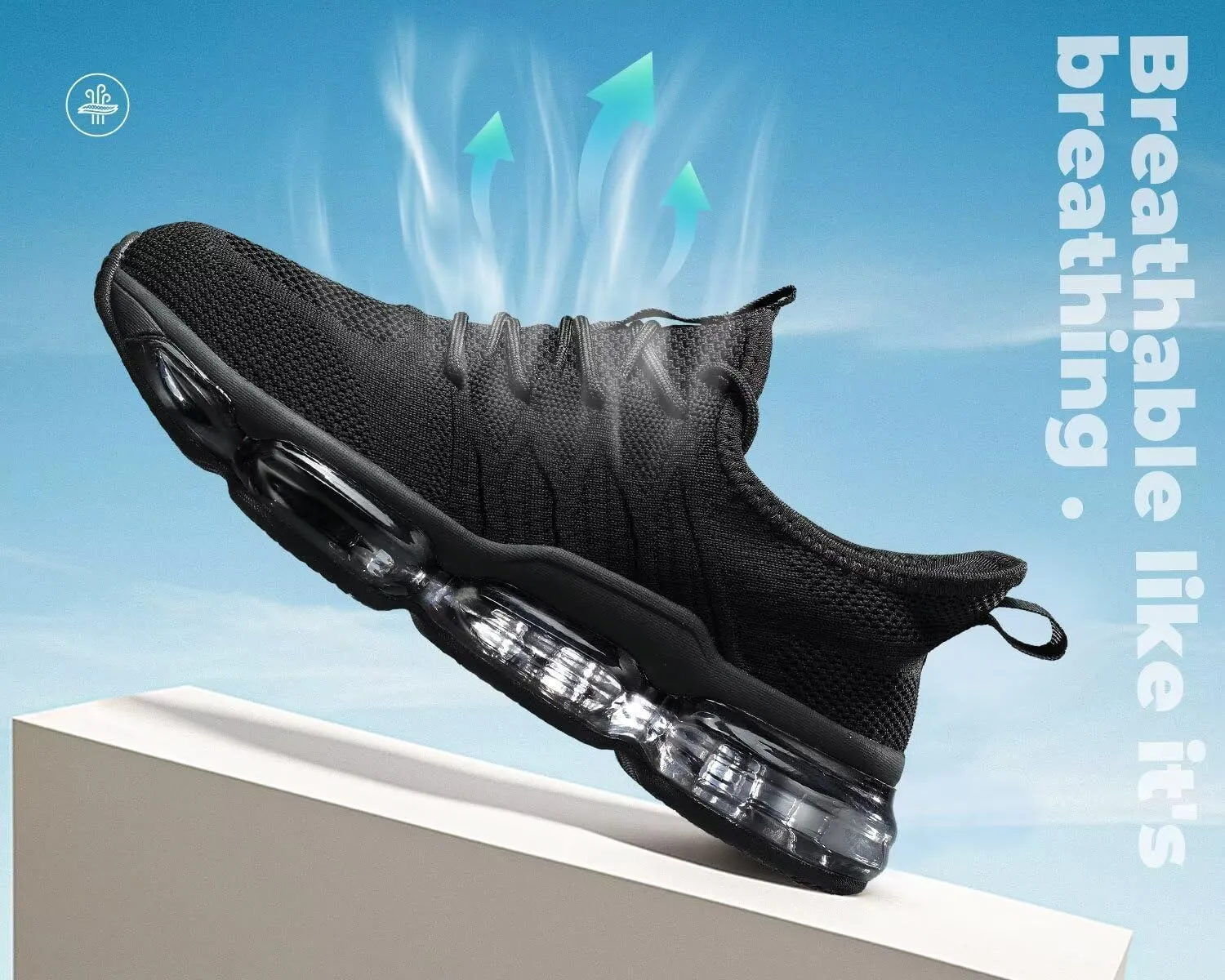 Mens Running Shoes Air Cushion Walking Basketball Sneakers Fashion Tennis Breathable Sport Gym Fitness Cross Trainers