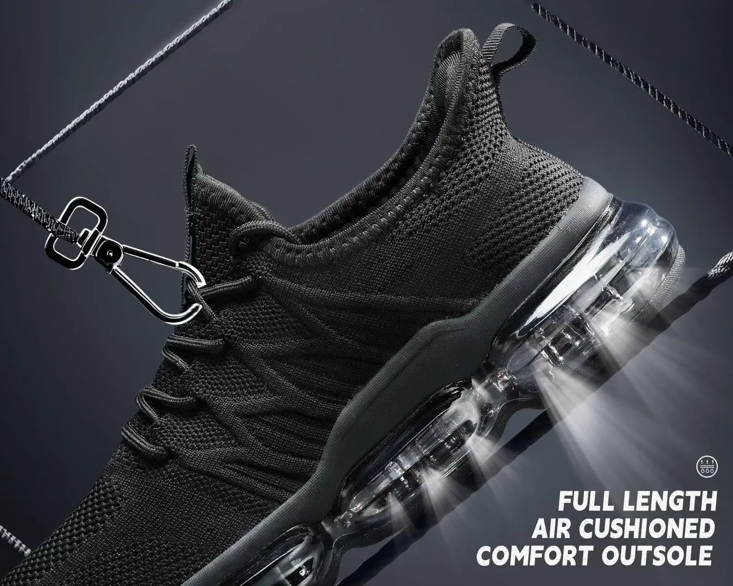 Mens Running Shoes Air Cushion Walking Basketball Sneakers Fashion Tennis Breathable Sport Gym Fitness Cross Trainers