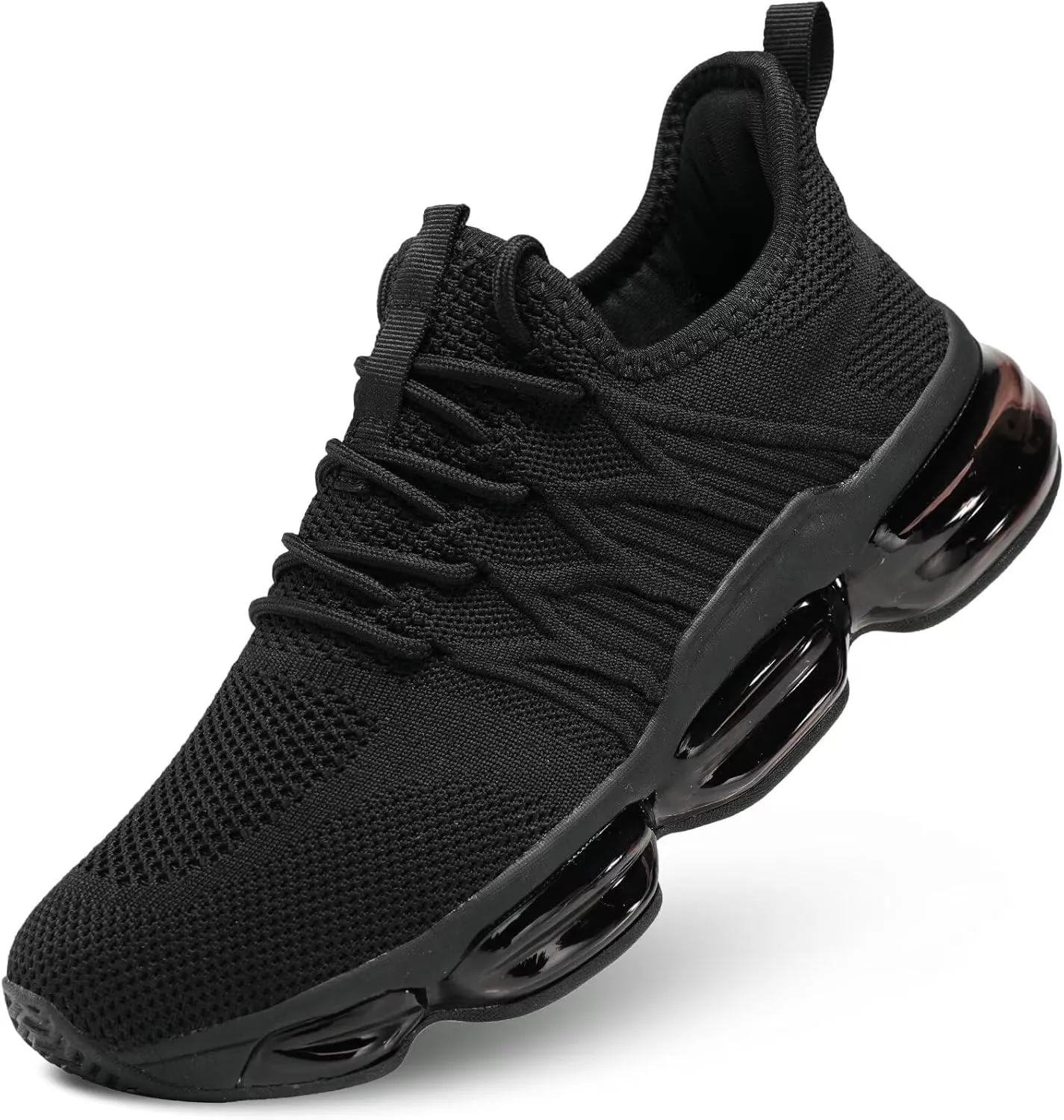 Mens Running Shoes Air Cushion Walking Basketball Sneakers Fashion Tennis Breathable Sport Gym Fitness Cross Trainers