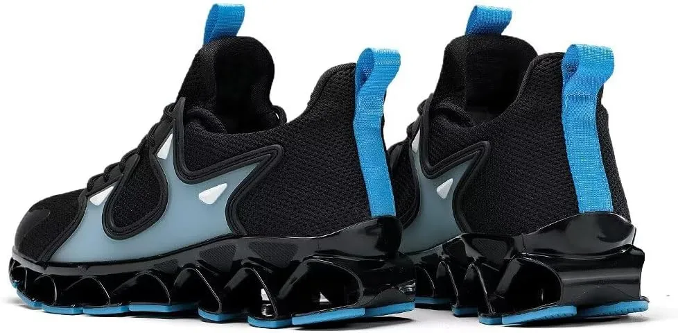 Mens Running Shoes Blade Fashion Sneakers Casual Slip on Tennis Walking Athletic Sport Trainers Zapatillas para Hombre
