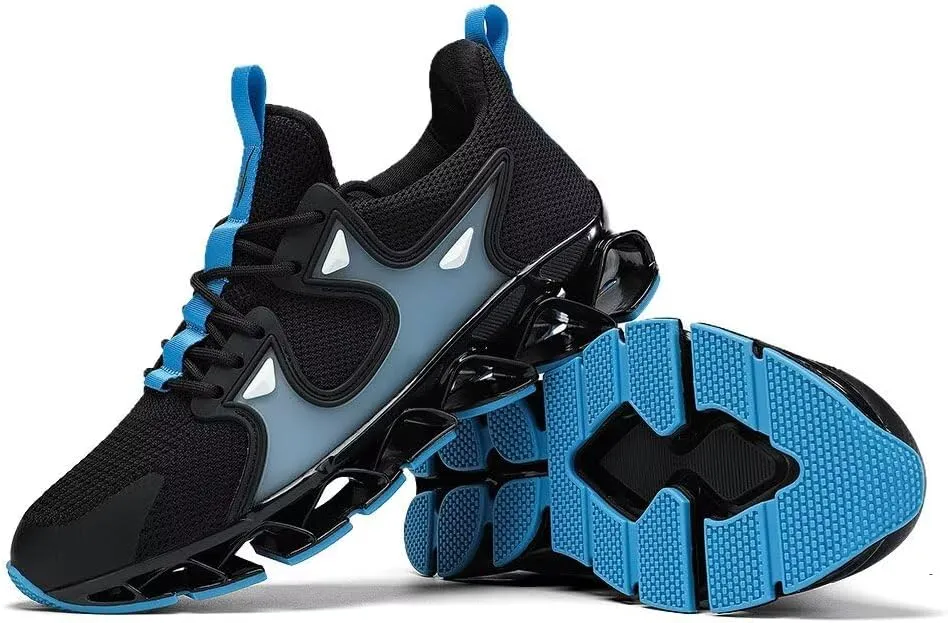 Mens Running Shoes Blade Fashion Sneakers Casual Slip on Tennis Walking Athletic Sport Trainers Zapatillas para Hombre