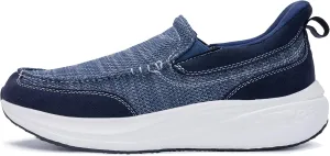 Men's Slip On Loafers | Causal Walking Shoes with Arch Support | Comfortable Lightweight Loafers for Plantar Fasciitis US 7-13