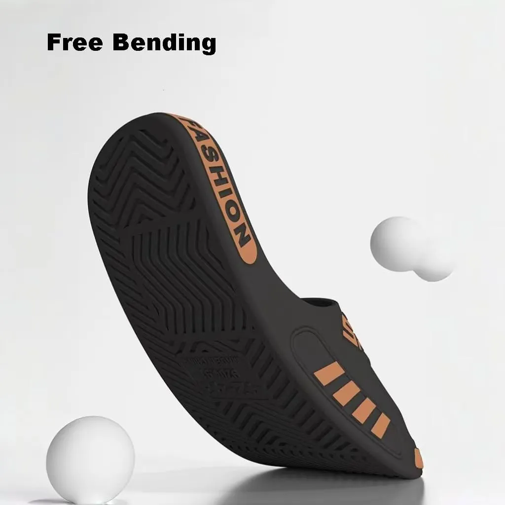 Mens Slippers Outdoor Athletic Sandals Fashion Sport Soft Slides Summer Beach Shoes