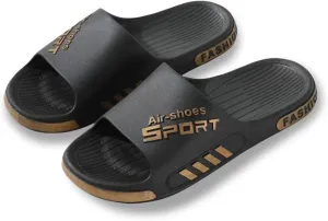 Mens Slippers Outdoor Athletic Sandals Fashion Sport Soft Slides Summer Beach Shoes