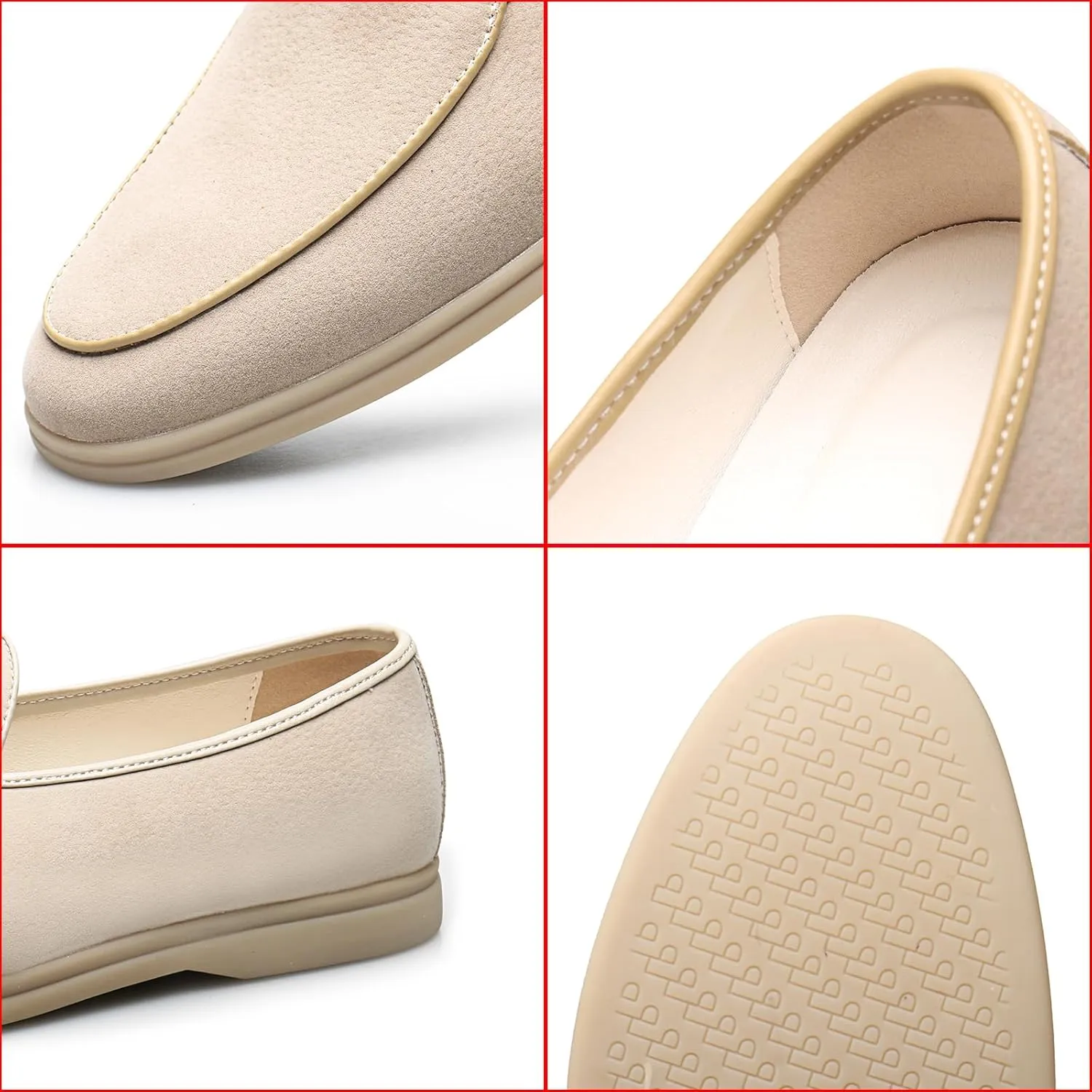 Men's Suede Leather Slip On Penny Loafers Fashion Casual Smoking Driving Moccasins Dress Shoes British Retro Tuxedo Formal Shoes for Prom Wedding Business