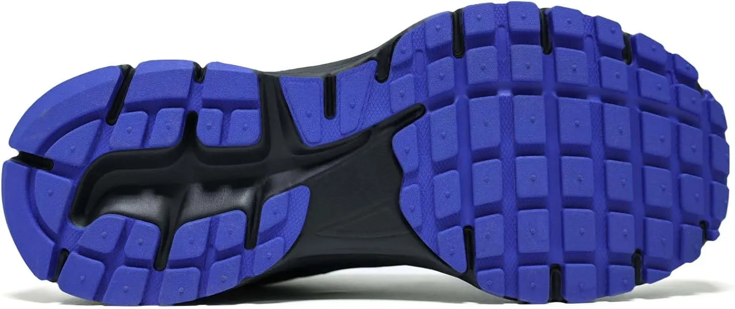 Men's Trail Running Shoes, Lightweight Hiking Sneakers with Arch Support, Non-Slip Shock Absorbing Outdoor Shoes for Mountain Trekking & Athletic Training