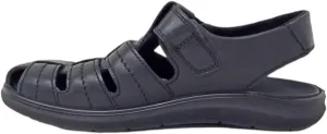 Men's U.Lark Enval Full Platform Sandals, black, 10 Men