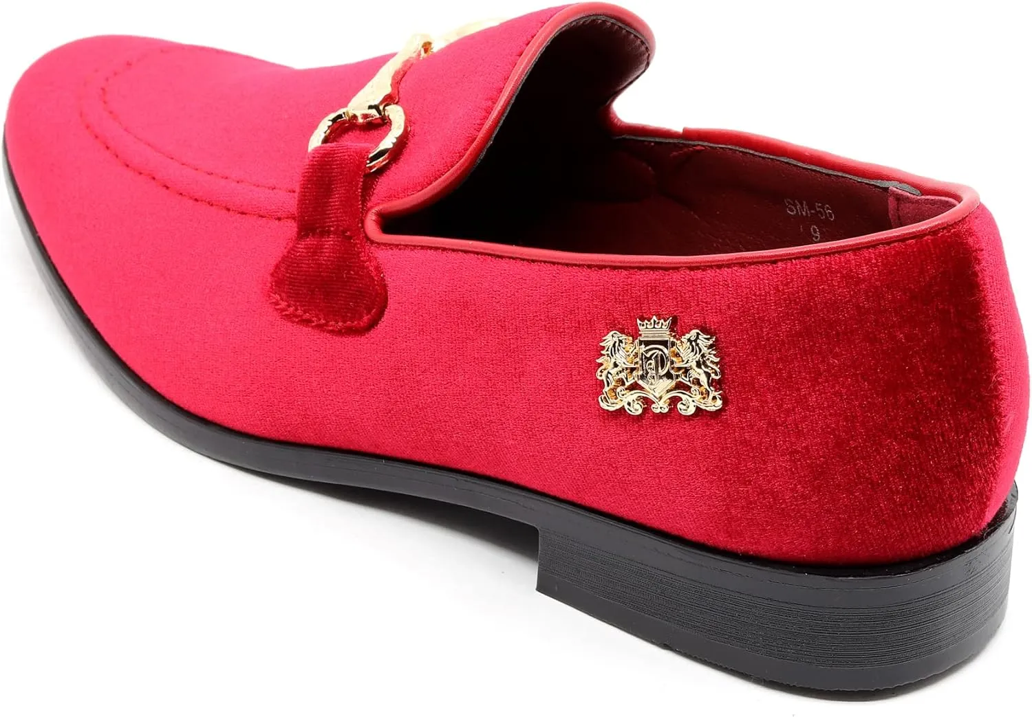 Men's Velvet Designer Classic Dress Tuxedo Smoking Slipper Loafers Slip On Shoes SM-56