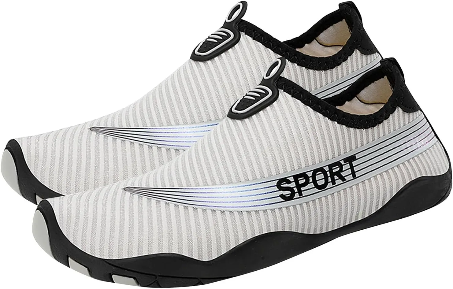 Mens Water Proof Shoes Size 12 Closed Toe Non Slip Womens Barefoot Water Shoes Wide Water Shoes for Women Slip on Soft Beach Shoes for Beach or Water Sports