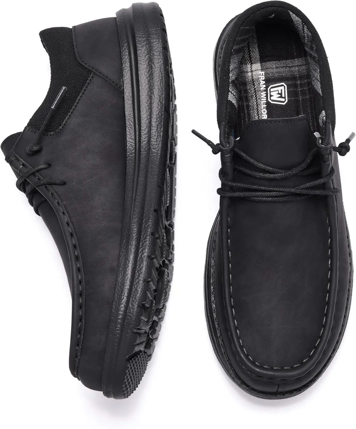 Mens Wide Shoes Width Toe Box Slip-on Loafers Casual Walking Shoes for Men