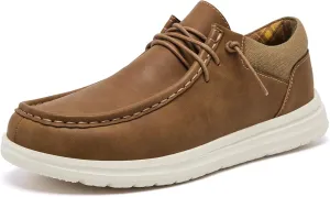 Mens Wide Shoes Width Toe Box Slip-on Loafers Casual Walking Shoes for Men