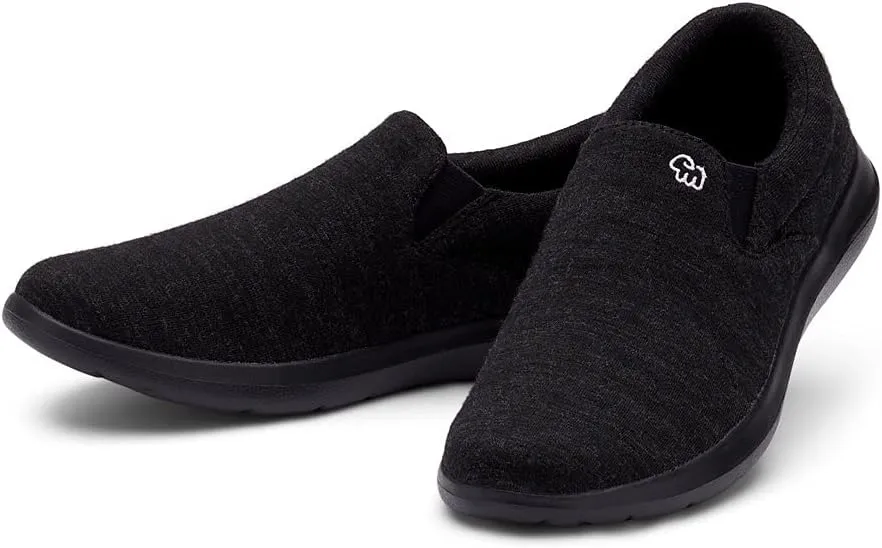 Merinos Women's Slip On Fashion Sneakers, Slide on Casual Shoe, Made with Australian Wool, Lightweight & Durable Tennis Shoes
