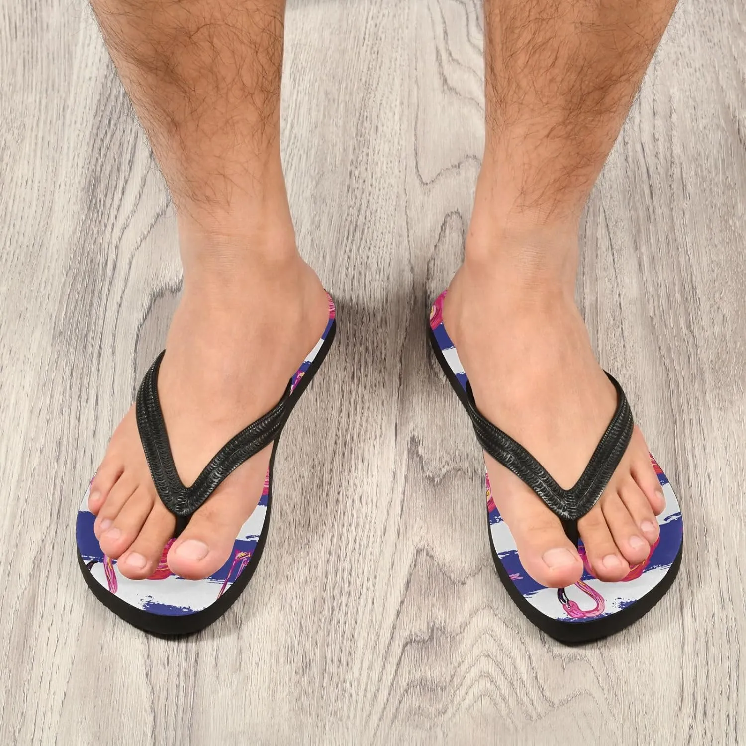MNSRUU EVA Rubber Flip Flops for Men & Women,Unisex Sandals Soft Cushion Footbed Comfort flip-flops