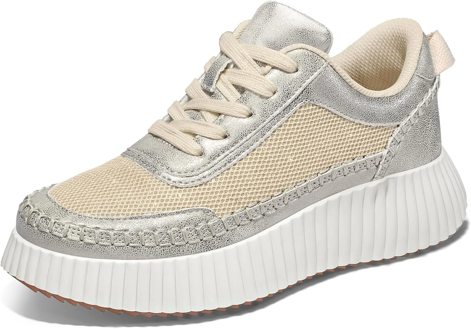 mysoft Women's Platform Chunky Sneakers Comfortable Lightweight Fashion Sneaker Casual Walking Shoes