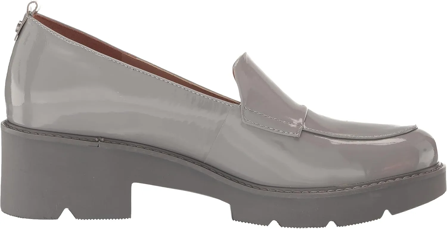Naturalizer Women's Darry Slip-On Lightweight Lug Sole Heeled Loafer