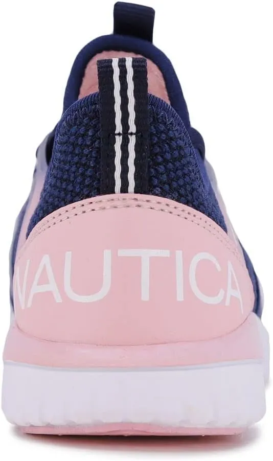 Nautica Girls Kids Sneakers Athletic Fashion Lace-Up Tennis Sports Running Shoes(Big Kid, Little Kid, Toddler)