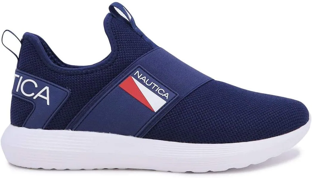 Nautica Men's Slip-On Sneakers – Casual Fashion Shoes for Walking, in Medium & Wide Widths