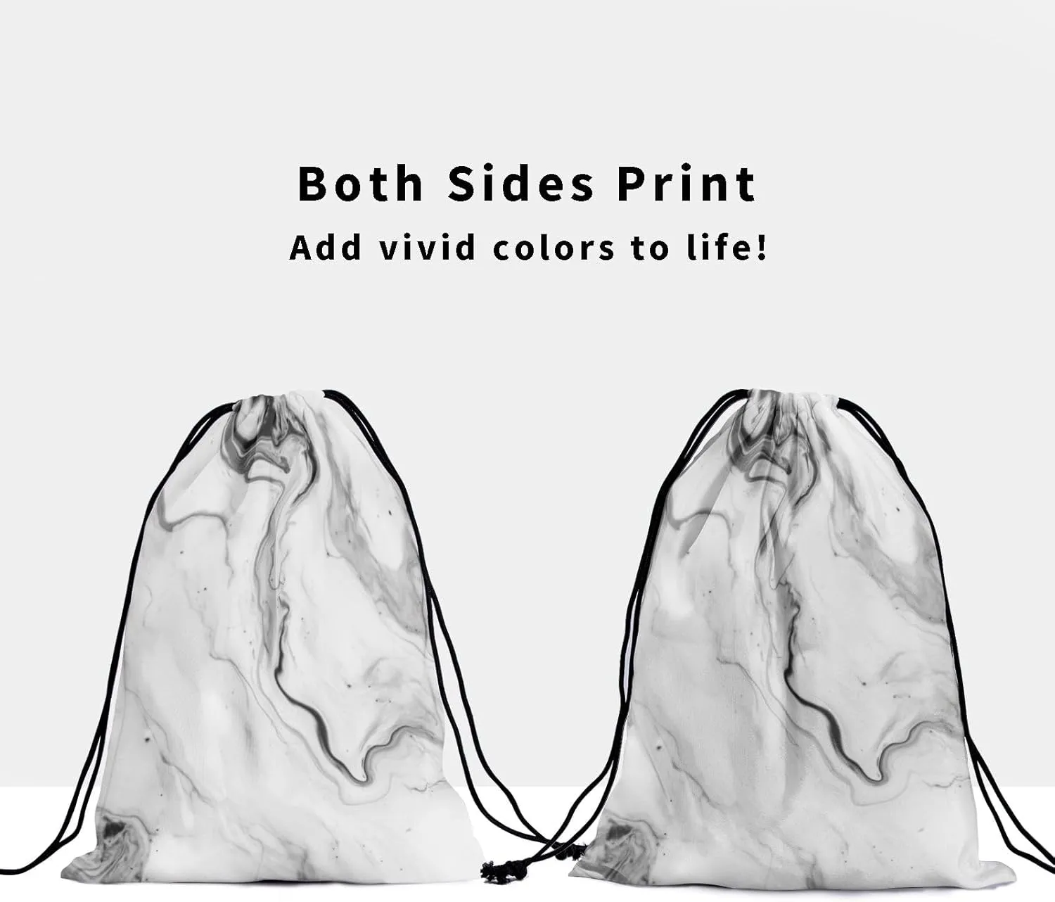 Nerxy Marble Gymnastics Grip Bag Marbles Drawstring Grip Bag Stone Gymnastics Pouch String Bag for Gym Sports Storage