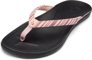 OLUKAI Ho'opio Women's Beach Sandals, Quick-Dry Flip-Flop Slides, Clean & Minimal Aesthetic, Water Resistant & Enhanced Traction, All-Day Comfort
