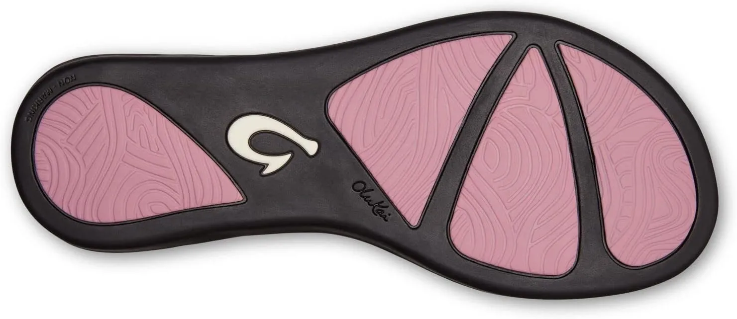OLUKAI Ho'opio Women's Beach Sandals, Quick-Dry Flip-Flop Slides, Clean & Minimal Aesthetic, Water Resistant & Enhanced Traction, All-Day Comfort