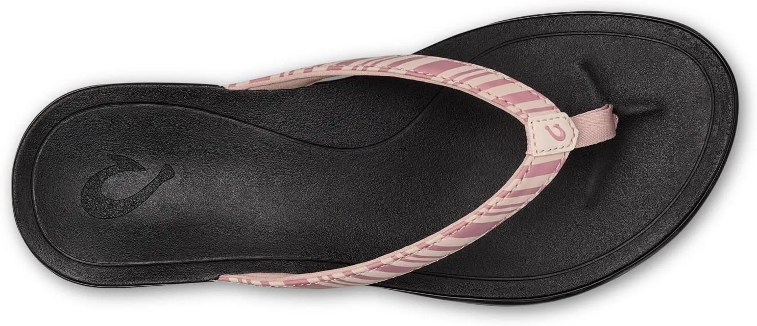 OLUKAI Ho'opio Women's Beach Sandals, Quick-Dry Flip-Flop Slides, Clean & Minimal Aesthetic, Water Resistant & Enhanced Traction, All-Day Comfort
