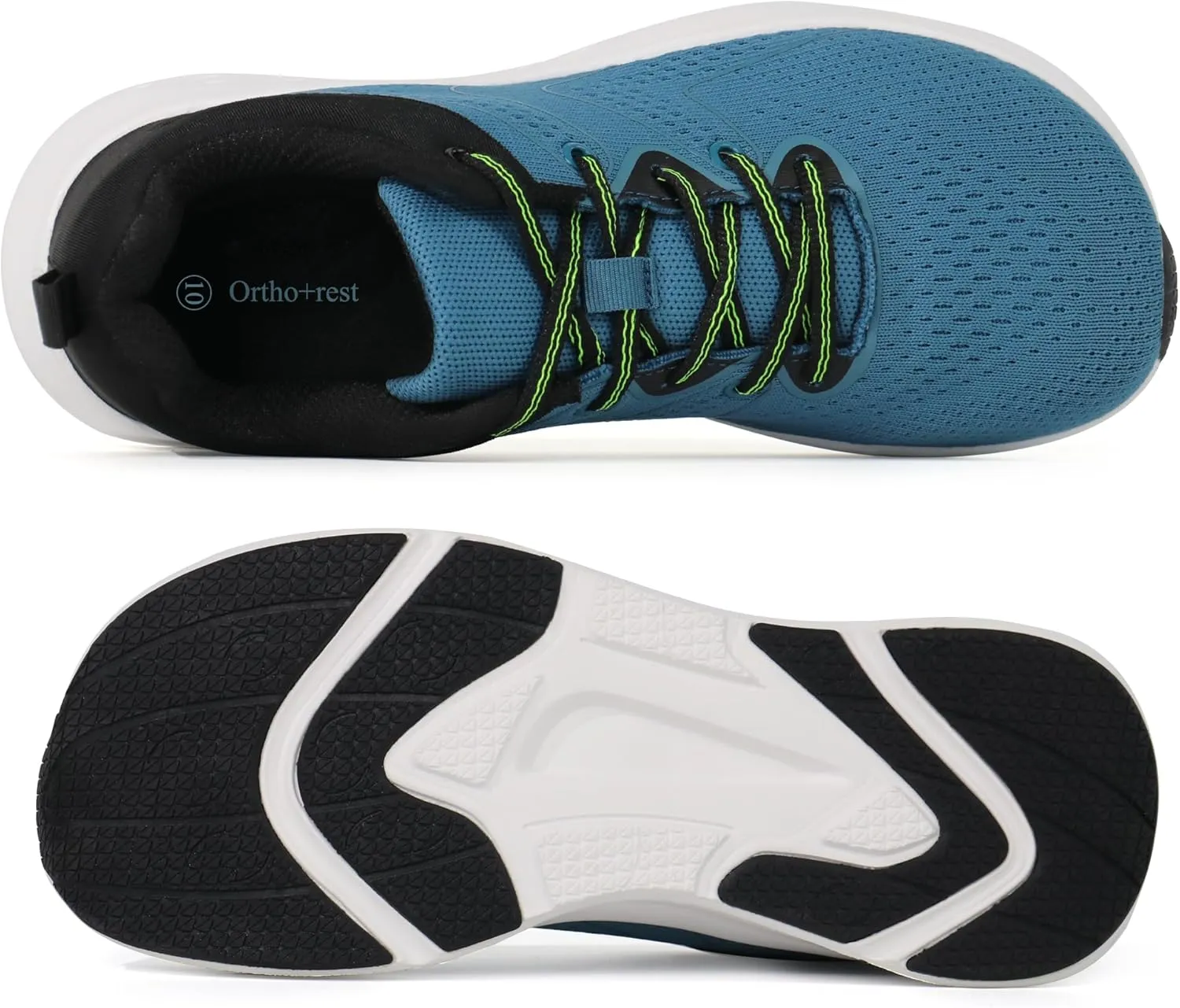 Ortho rest Men Wide Toe Box Shoes Pain Relief Running Shoes Wide Width Sneakers for Ingrown Toenail