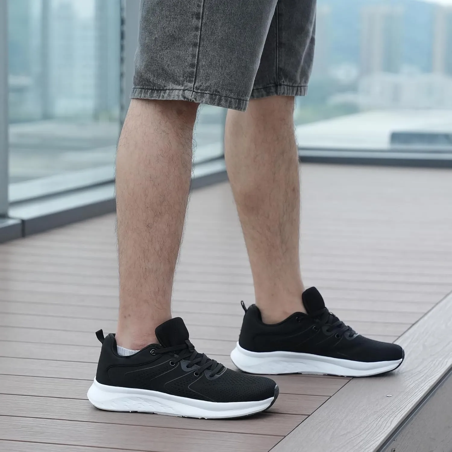 Ortho rest Men Wide Toe Box Shoes Pain Relief Running Shoes Wide Width Sneakers for Ingrown Toenail
