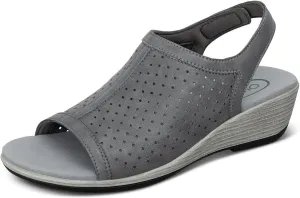 Orthofeet Women's Orthopedic Leather Hazel Sandals