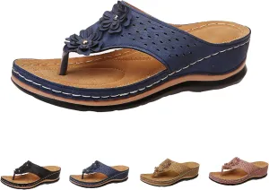 Orthopedic Slippers, Breathable Mesh Sports Sandals with Non-Slip Sole, Orthopedic Flip-Flops Summer Casual Sandals