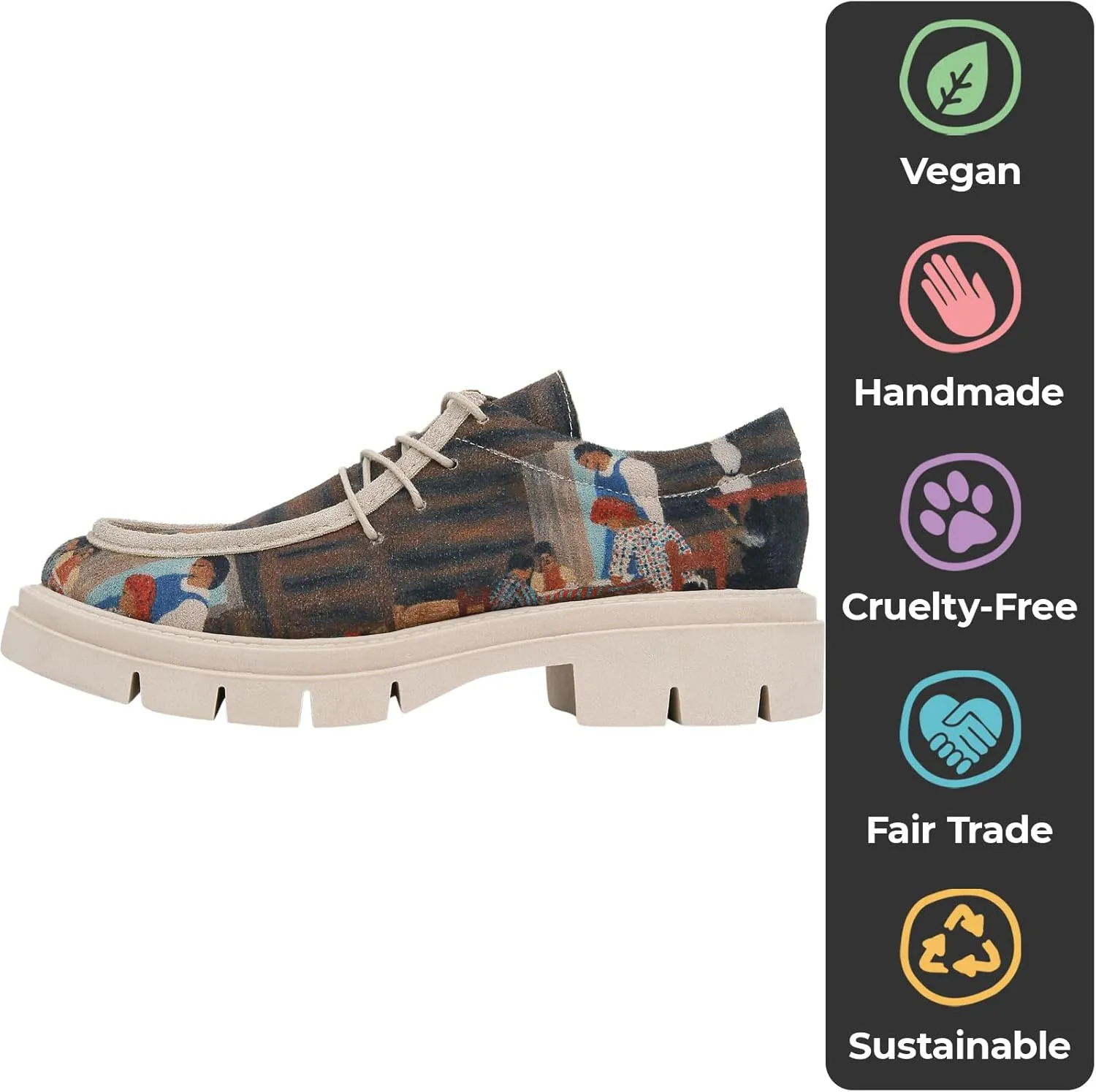Penny Loafers for Women - Handmade and Vegan Leather Platform Loafers for Women