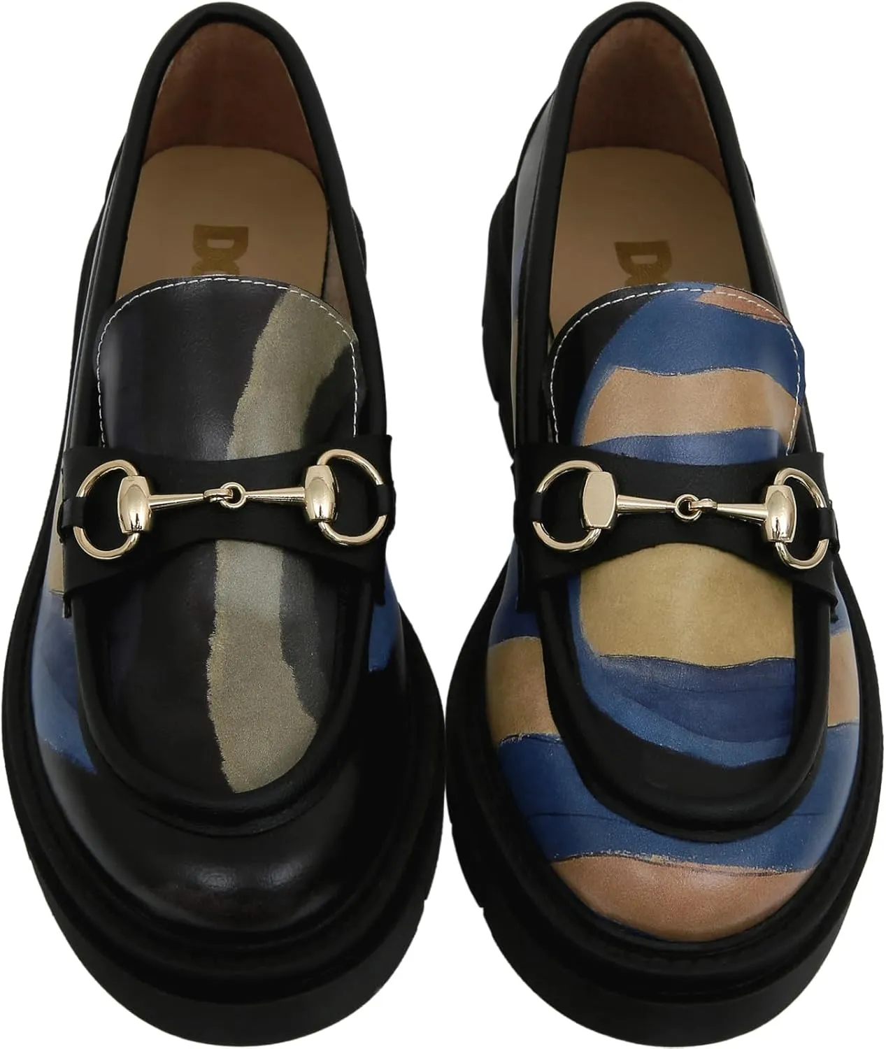 Penny Loafers for Women - Handmade and Vegan Leather Platform Loafers for Women