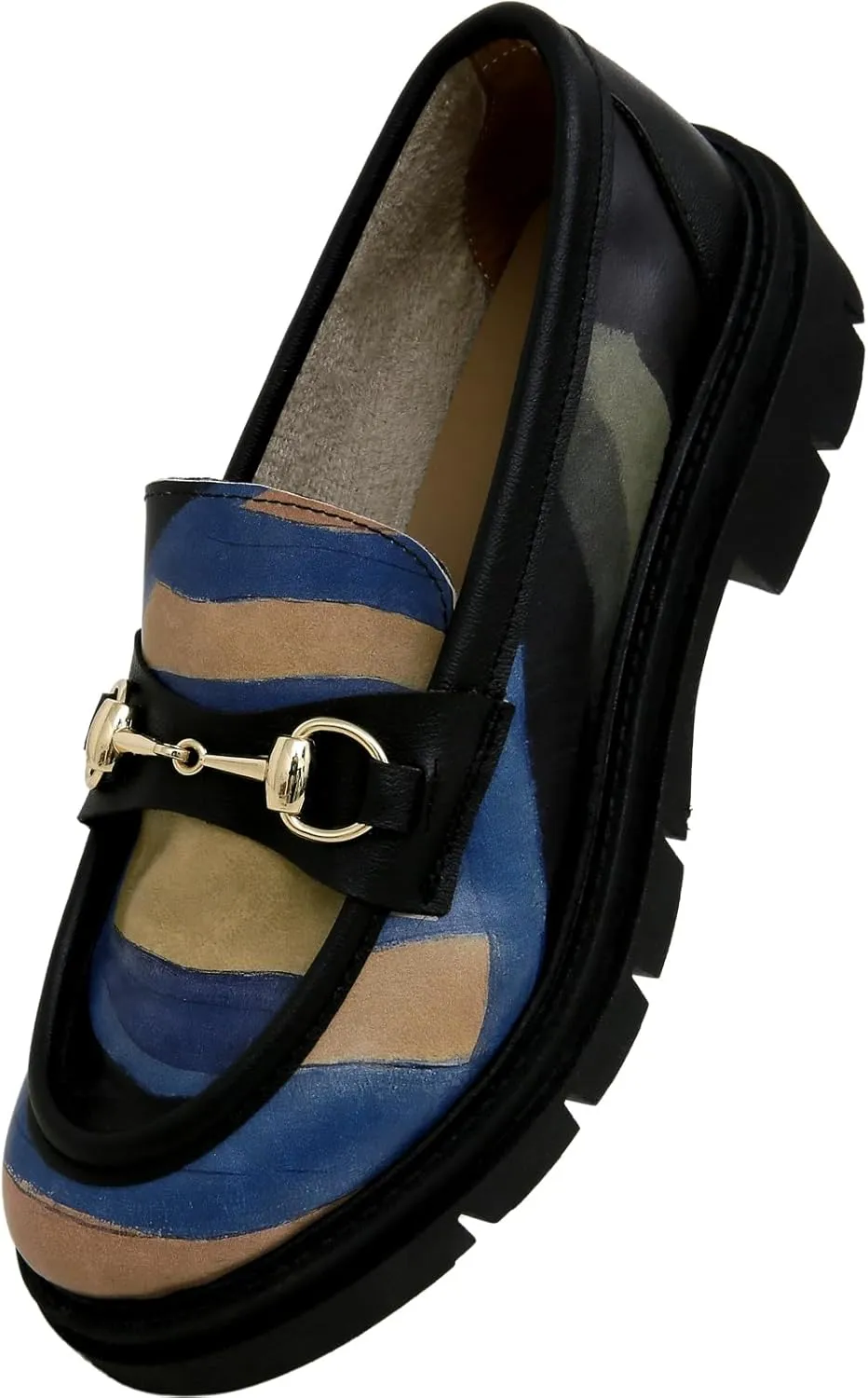 Penny Loafers for Women - Handmade and Vegan Leather Platform Loafers for Women