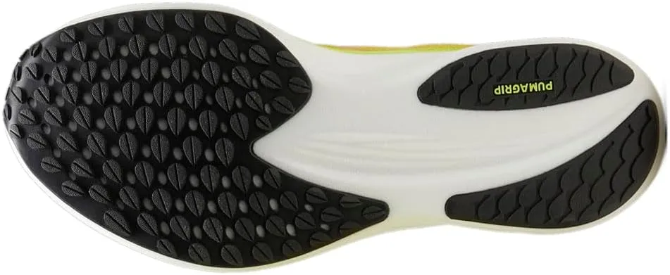 PUMA Mens Liberate Nitro 2 Psychedelic Rush Running Sneakers Shoes - Yellow