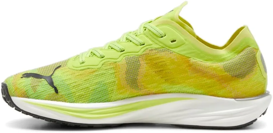 PUMA Mens Liberate Nitro 2 Psychedelic Rush Running Sneakers Shoes - Yellow