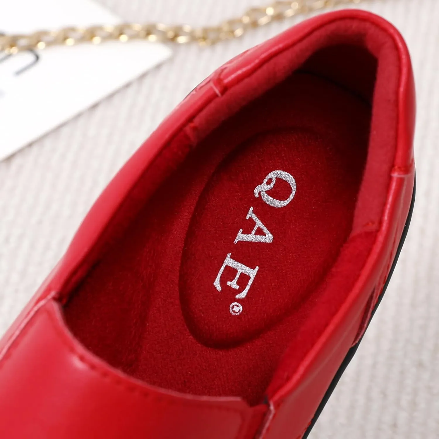 QAE Loafers for Women Orthopedic Shoes Comfortable Slip-Ons Work Flats Womens Business Casual Dress Penny Loafers