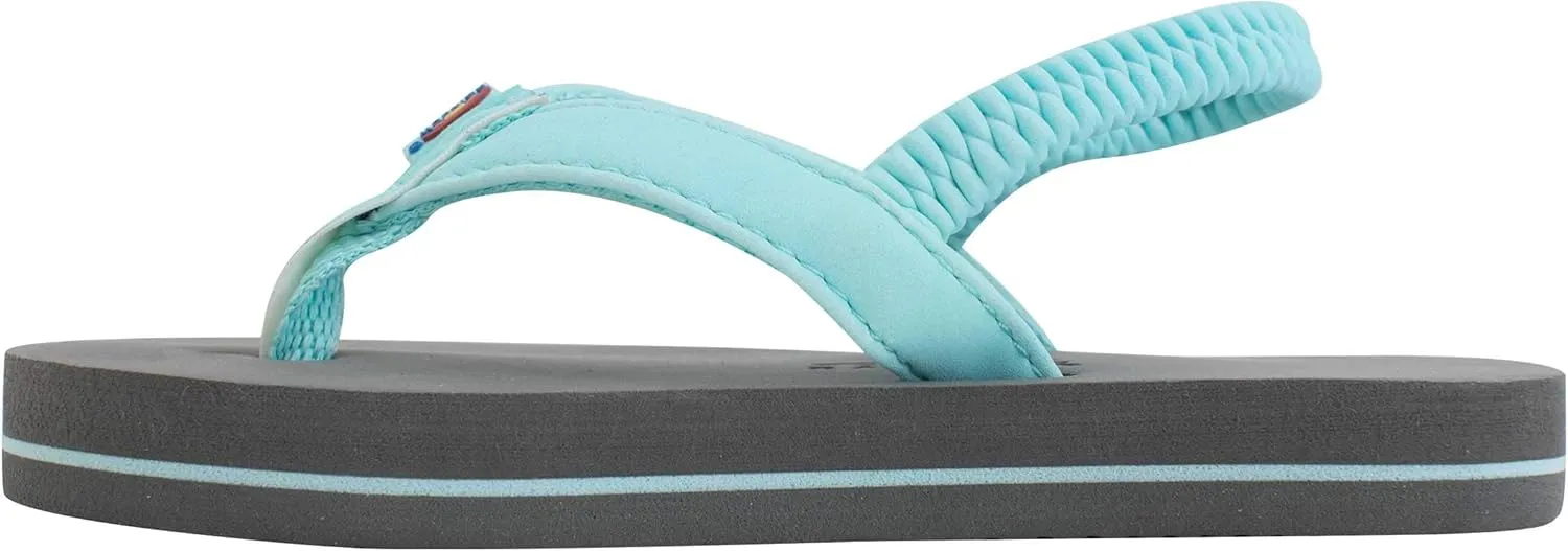 Rainbow Sandals Kid's Grombow's Soft Top Rubber w/Neoprene Narrow Strap