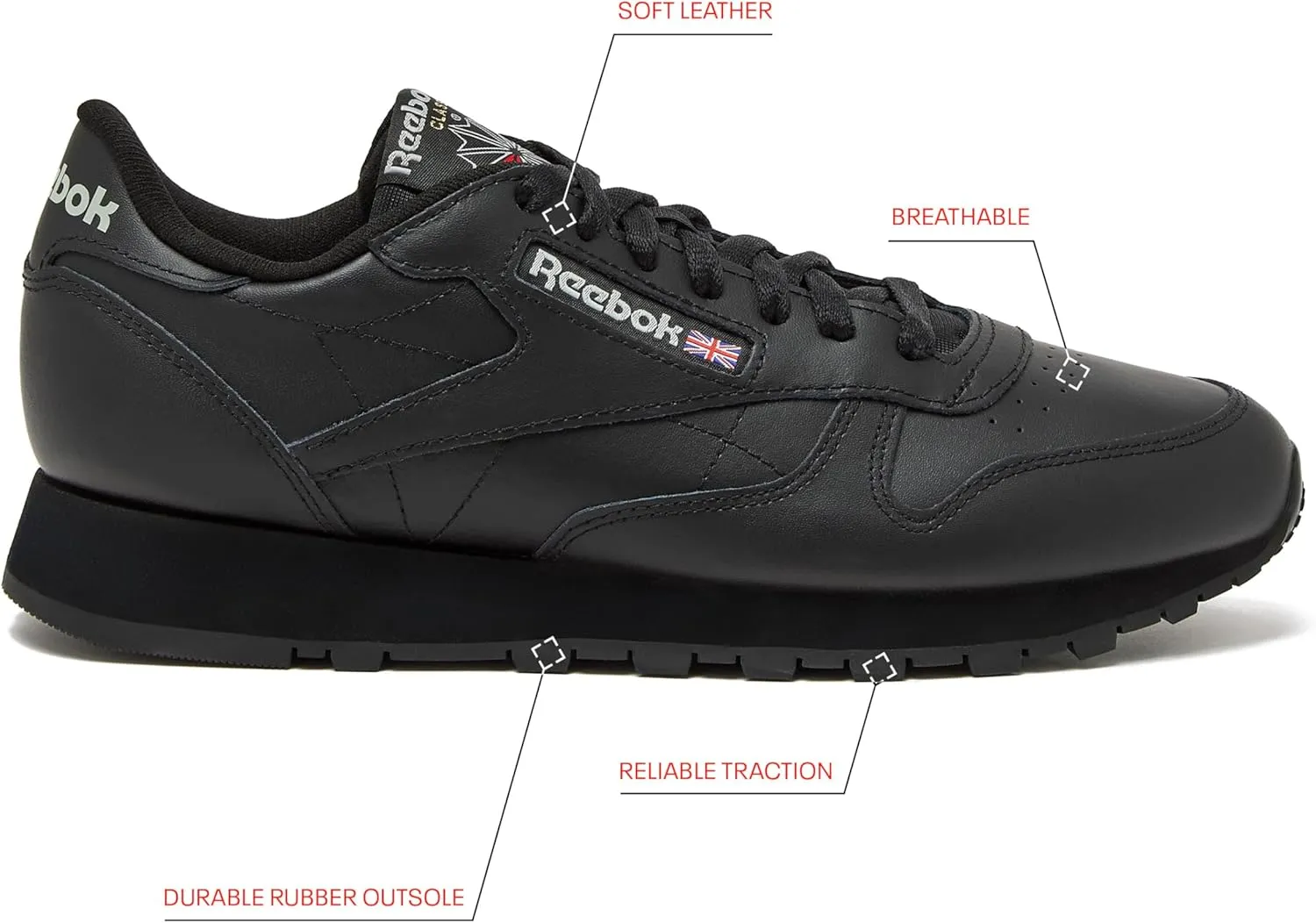 Reebok Unisex Adult Classic Leather