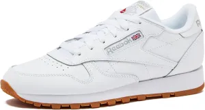 Reebok Women's Classic Leather Sneakers Black Or White Tennis Shoes Size 5 to 11
