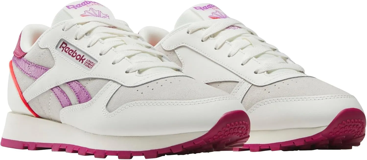 Reebok Women's Classic Leather Sneakers Black Or White Tennis Shoes Size 5 to 11