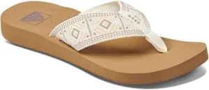 REEF Spring Woven Women's Beach Flip Flop, Soft Woven Strap & Cushion Footbed