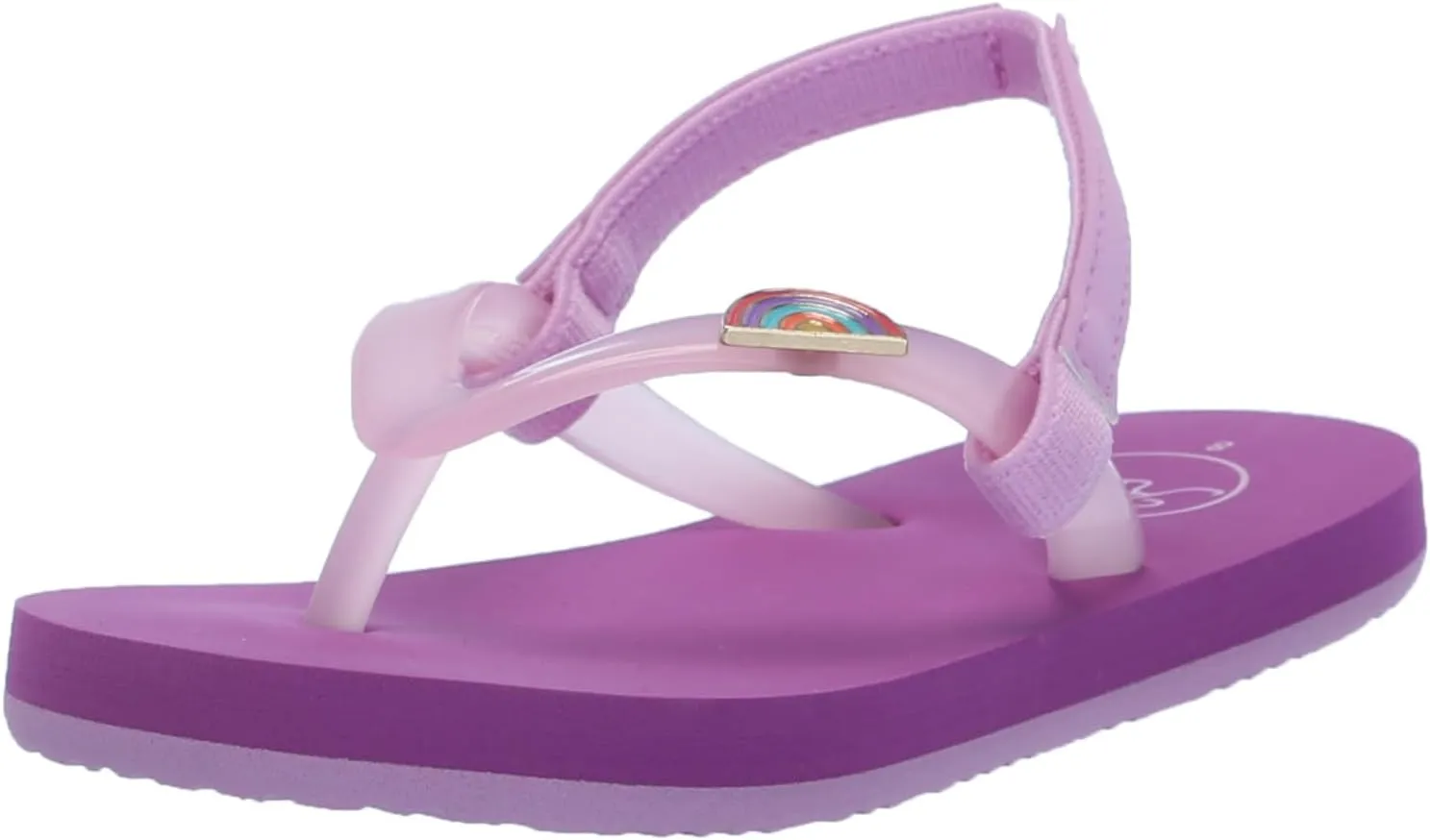 REEF Toddler/Little Kid Charming Flip Flop, Super Lightweight and Soft Footbed, Thin Strap Beach Sandal with Backstrap