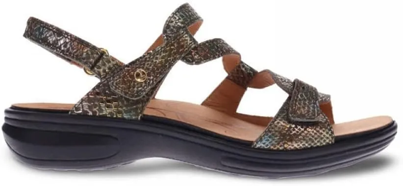 Revere Emerald 3 Women’s Sandals - Premium Soft Leather, Adjustable Straps & Contoured Footbed - Orthotic Arch Support for Stylish Comfort & All-Day Wear