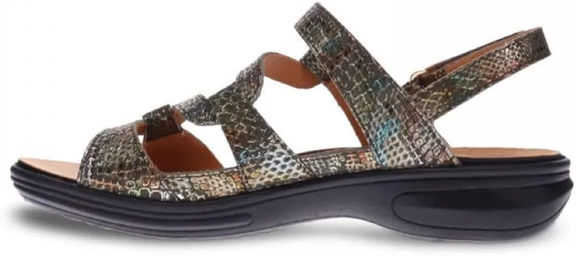 Revere Emerald 3 Women’s Sandals - Premium Soft Leather, Adjustable Straps & Contoured Footbed - Orthotic Arch Support for Stylish Comfort & All-Day Wear