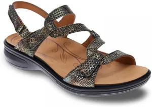 Revere Emerald 3 Women’s Sandals - Premium Soft Leather, Adjustable Straps & Contoured Footbed - Orthotic Arch Support for Stylish Comfort & All-Day Wear