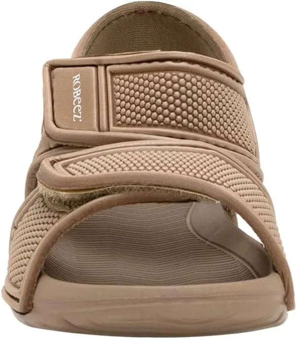 Robeez Baby Boys and Unisex First Kicks Slip Resistant Sandals for Infant and Toddler, 0-24 Months
