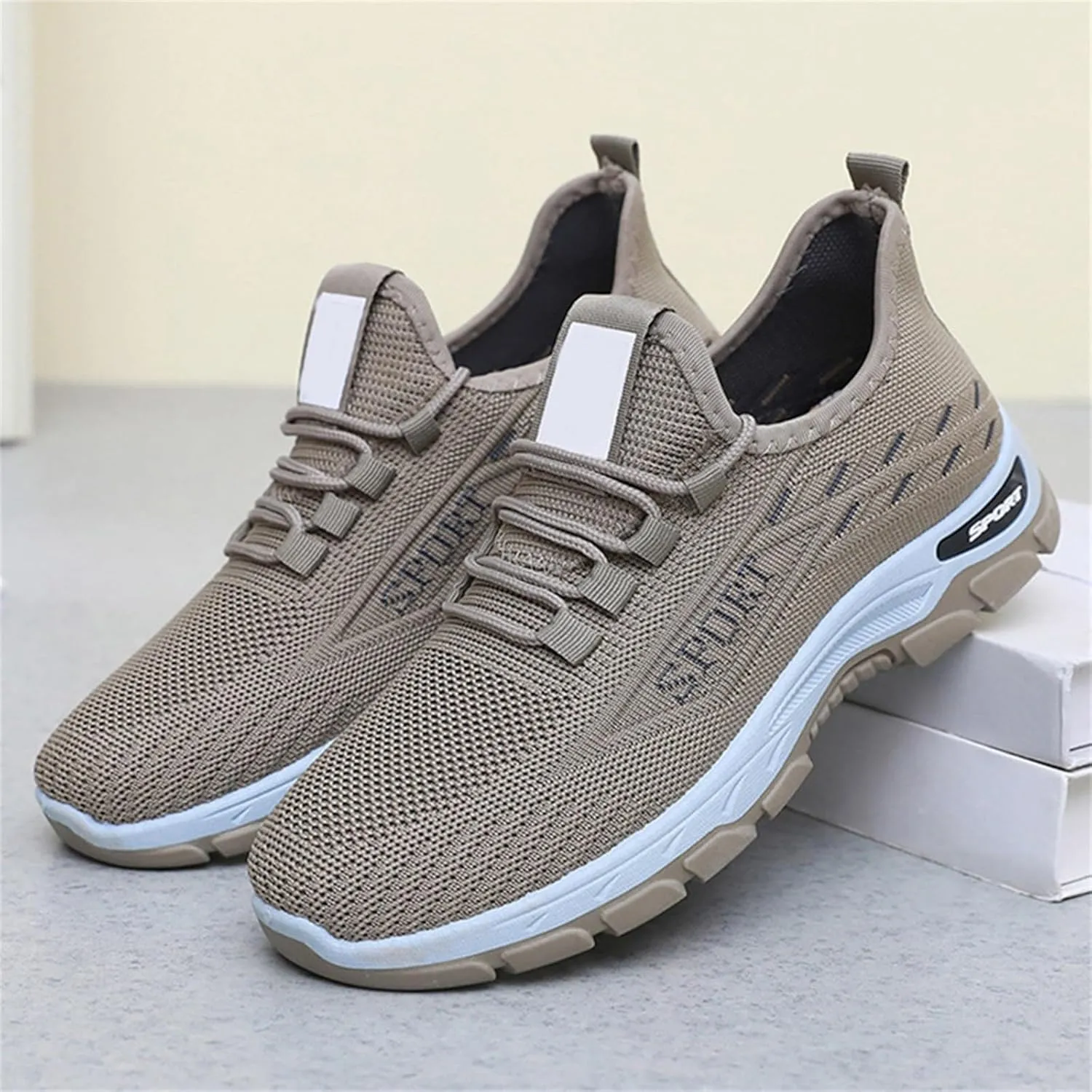 Running Shoes for Men Gym Tennis Athletic Mesh Sneakers Lightweight Sports Fashion Breathable Casual Shoes