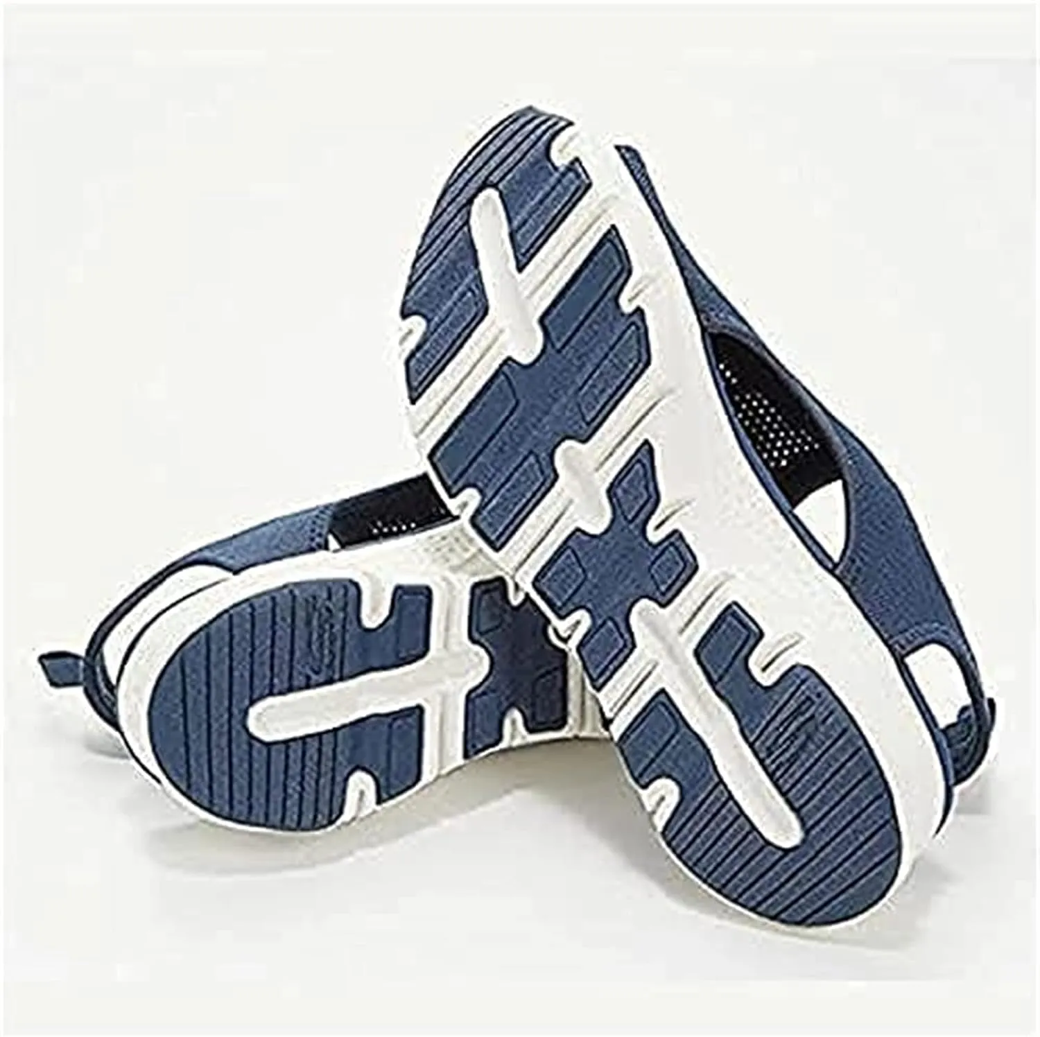 Sandals for Women Casual Summer ​Soft & Comfortable Sandals Washable Slingback Orthopedic Slide Sport Sandals-Mesh Upper Breathable Sandals Adjustable Cross-Strap Design,Brown,US6/EU37