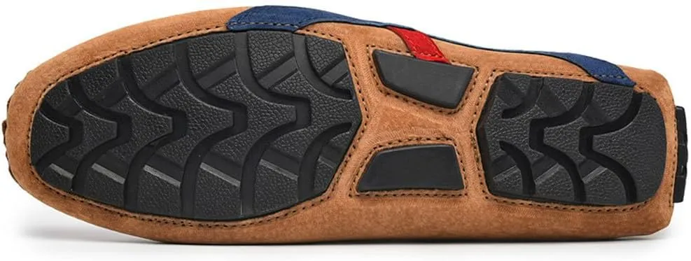 Santimon Men's Driving Shoes Loafers Moccasin Slip-On Boat Shoes for Men